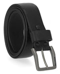 HARLEY-DAVIDSON® MENS BLACK  EMBOSSED LOGO LEATHER BELT