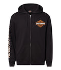 HARLEY-DAVIDSON® MENS B&S ZIP HOODIE