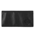HARLEY-DAVIDSON® MENS CLASSIC BAR & SHIELD GENUINE PEBBLE LEATHER BI-WALLET