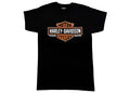 HARLEY-DAVIDSON® MENS ELONGATED BAR & SHIELD TRADEMARK TEE