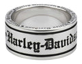 HARLEY-DAVIDSON® MENS OLD ENGLISH SCRIPT BAND RING