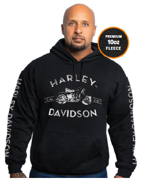 HARLEY-DAVIDSON® MENS PROCISELY HOODY