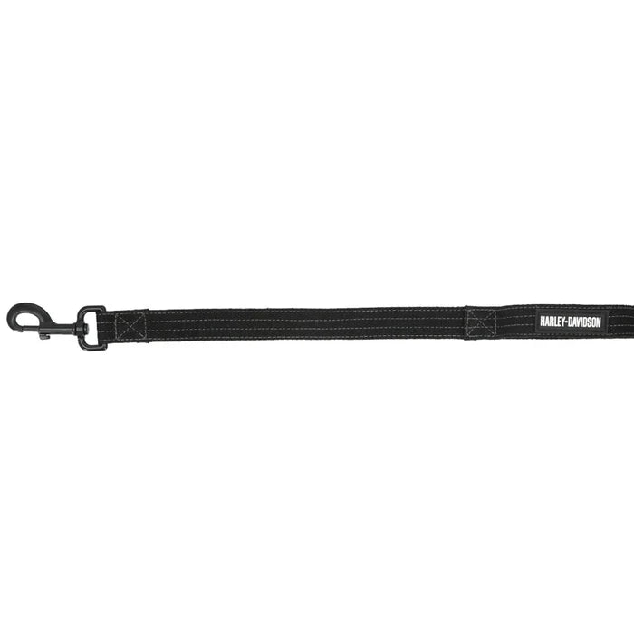 HARLEY-DAVIDSON® NYLON DOG LEASH BLACK - 6'