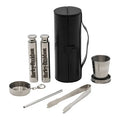 HARLEY-DAVIDSON® OPEN BAR & SHIELD EAGLE TRAVEL BAR SET