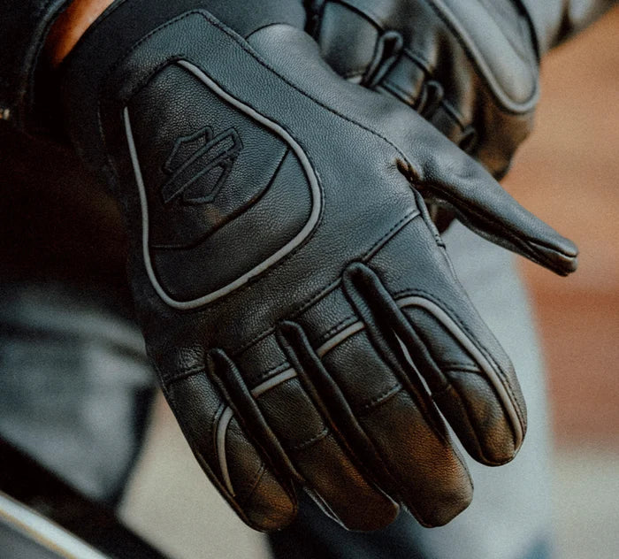 HARLEY-DAVIDSON® OVATION F/F W/P MENS LEATHER GLOVES