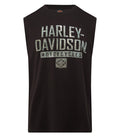 HARLEY-DAVIDSON® PLATED SLEEVELESS MENS TEE