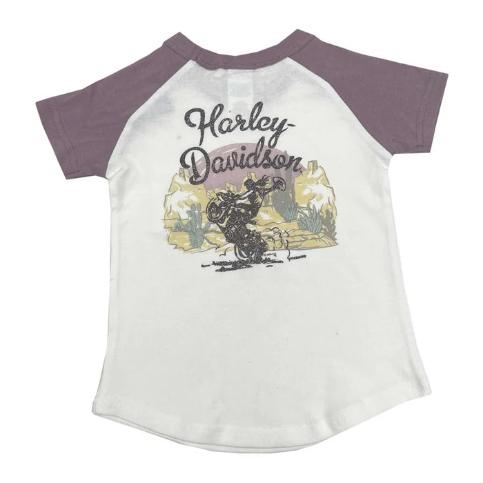HARLEY-DAVIDSON® TOD GIRL SS POCKET RIB TEE