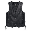 HARLEY-DAVIDSON® TRADITION II MENS LEATHER VEST