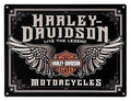 HARLEY-DAVIDSON® WINGED B&S TIN SIGN
