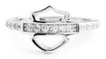 Harley-Davidson® Women's Bar & Shield CRY  Ring, Sterling Silver