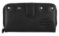 HARLEY-DAVIDSON® WOMENS CORE STUD TAB CLUTCH LEATHER WALLET
