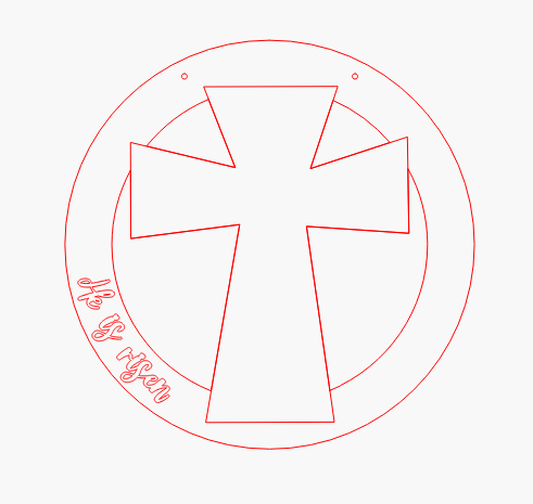 He is Risen Cross