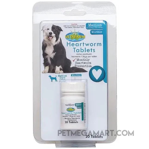 Heartworm Tablets for Dogs - Heartworm Prevention for Dogs