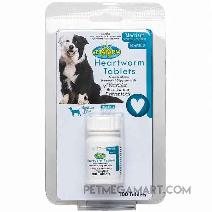 Heartworm Tablets for Dogs - Heartworm Prevention for Dogs