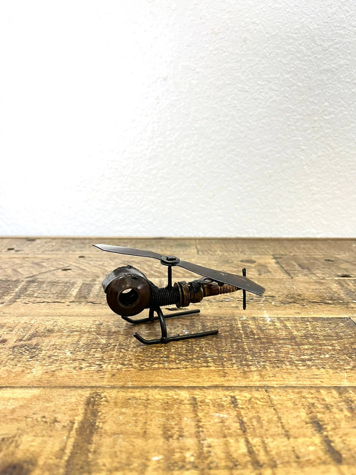Helicopter Sparkplug Art