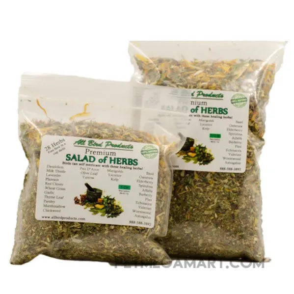 Herb Salad for Birds – Natural Herbal Supplement (29 Herb Blend)
