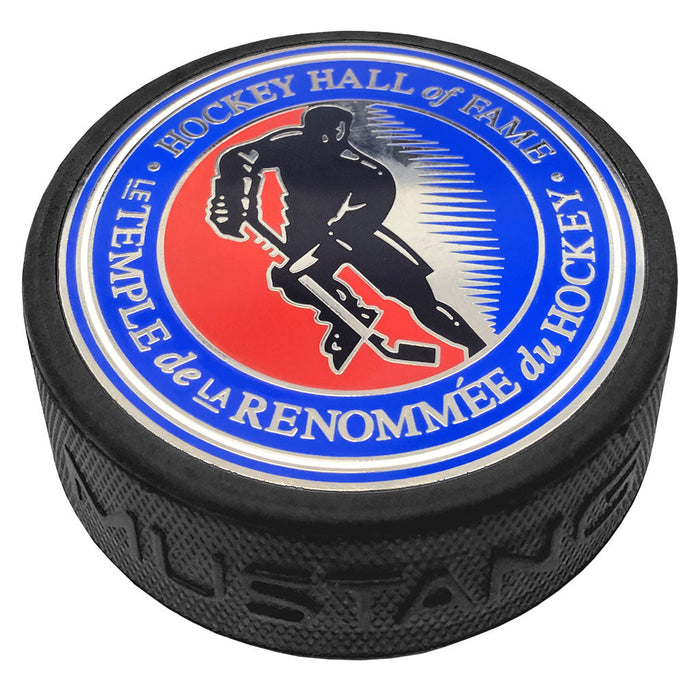 Hockey Hall of Fame Puck - Medallion Edition