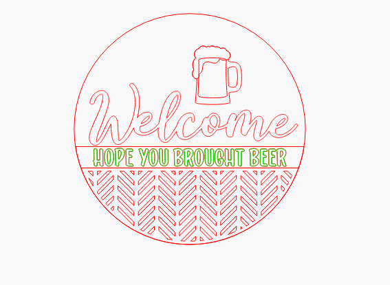 Hope you brought beer