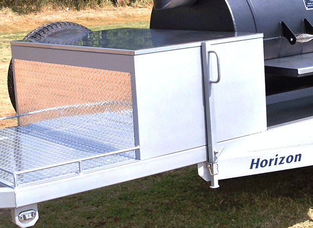 Horizon Smoker Enlarge Wood Storage Box from 24" to 30" Wide - Smoker Guru