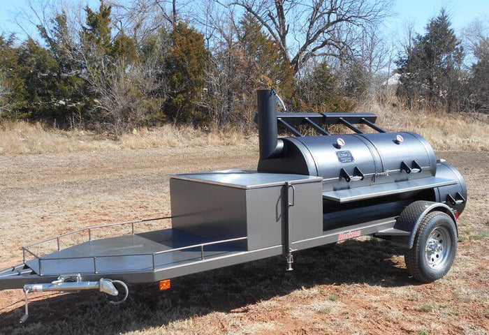 Horizon Smoker Extended Front Cargo Area w/ Railing - Smoker Guru