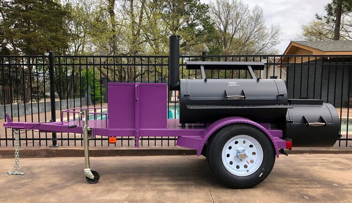 Horizon Smoker Plated Front Cargo Area w/ Railing - Smoker Guru