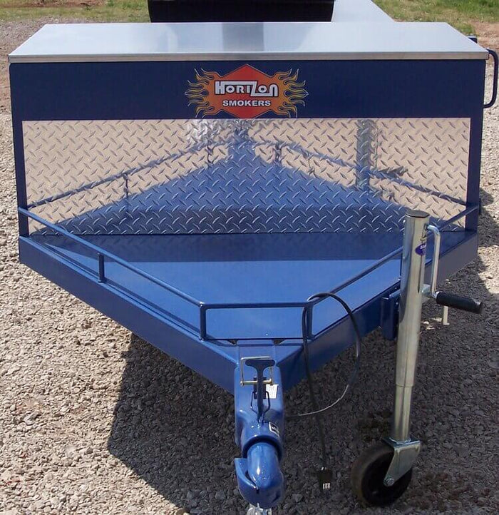Horizon Smoker Plated Front Cargo Area w/ Railing - Smoker Guru