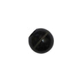 replacement end piece for hurdle weights black ball handle