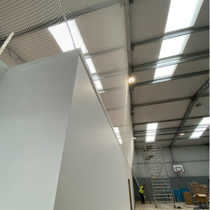 Sports Netting for Indoor Sports Hall or Gym | Overhead ceiling protection nets for partition walls