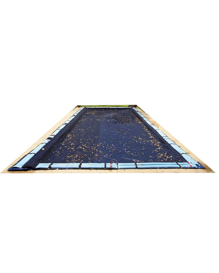 Inground Rectangular Pool Leaf Net Cover