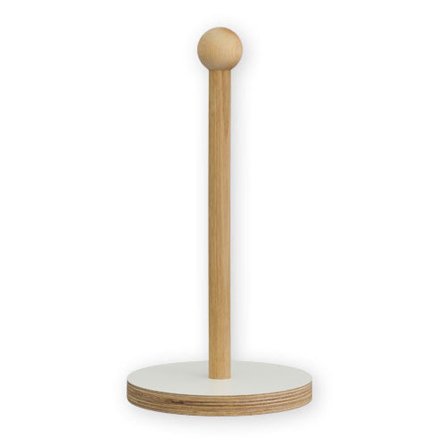 wooden kitchen towel holder