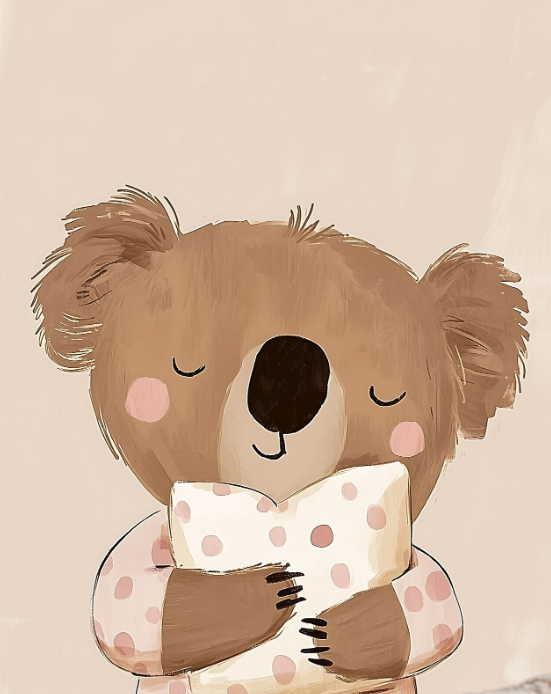 Koala in Pyjamas