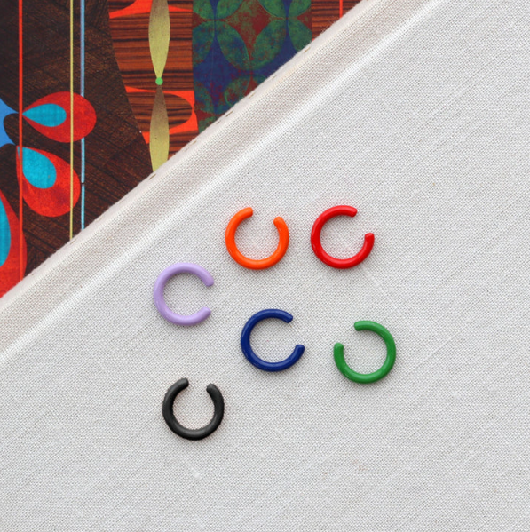 Kris Nations - Earrings - Palette Enamel Ear Cuff (Blue) #E768-BLU