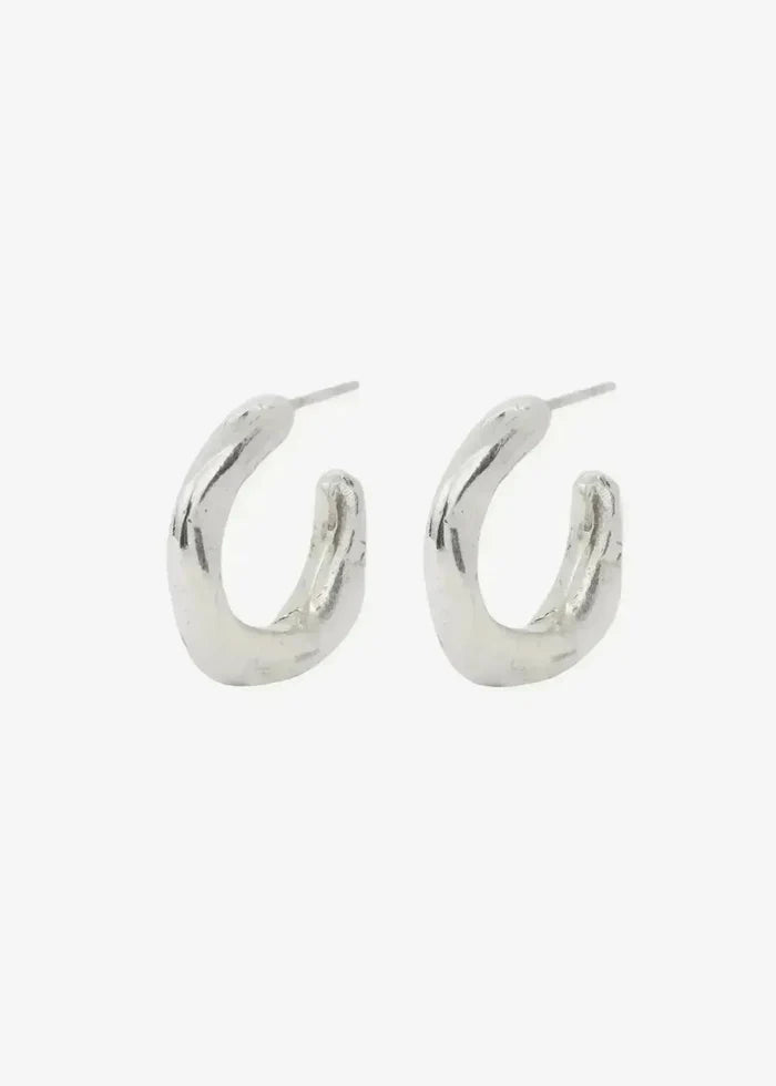 LADHA - Maji Hoop - Silver-LADHA Jewelry-treehaus