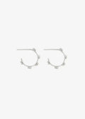 LADHA - Mini Marais Hoop - Silver-LADHA Jewelry-treehaus