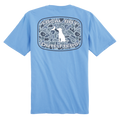 LB|Distressed LCF Cobalt Tee