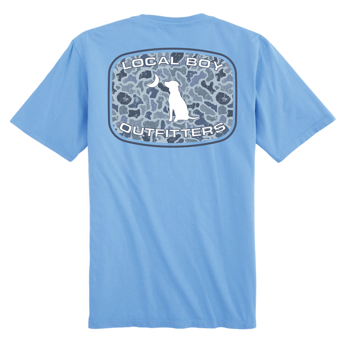 LB|Distressed LCF Cobalt Tee