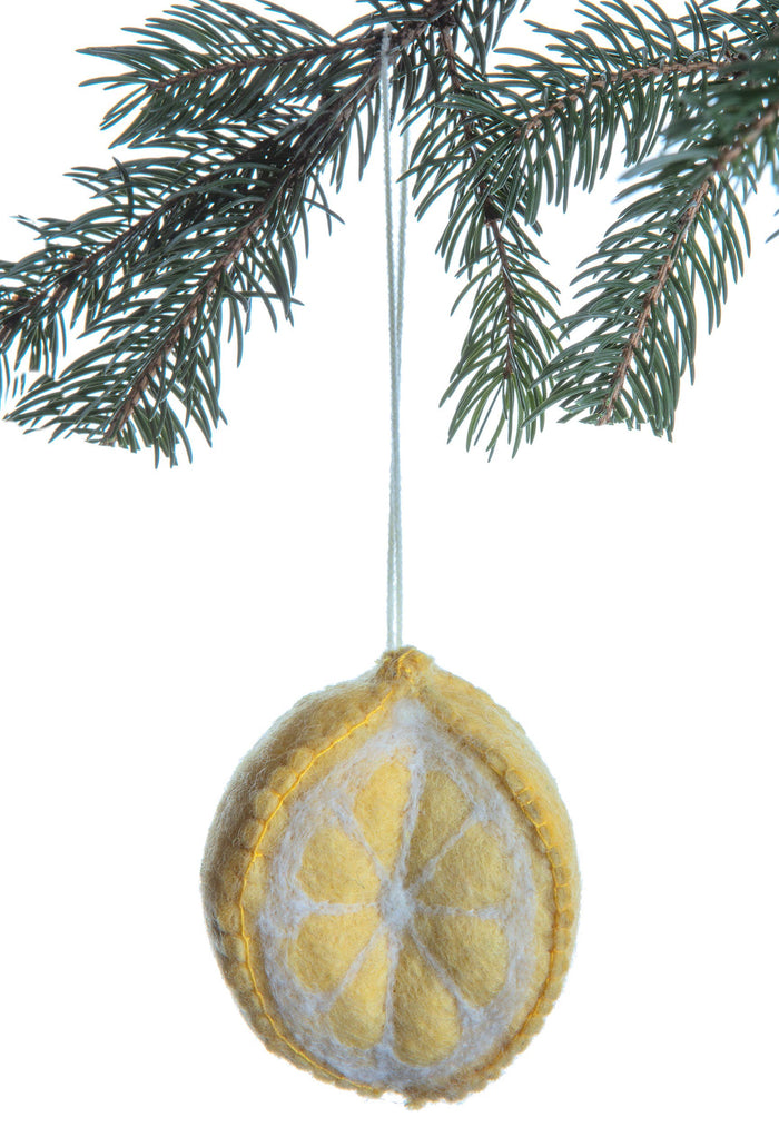 Lemon Ornament