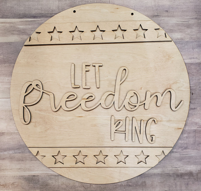 Let Freedom Ring with Star Banners