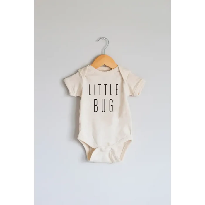 "Little Bug" Organic Cotton Baby Bodysuit