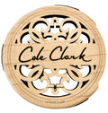 LuteHole Soundhole Cover - Cole Clark branded in Maple for FL Guitar, LL Mini Guitar, Studio Recording & Studio Guitars