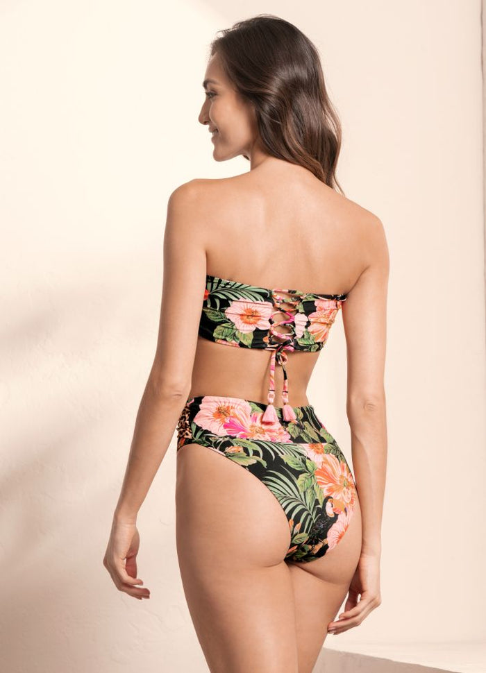 Maaji Joile Reversible High Rise/ High Leg Twist Front Bottom - Catchy