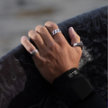 Men's Silver Link Ring
