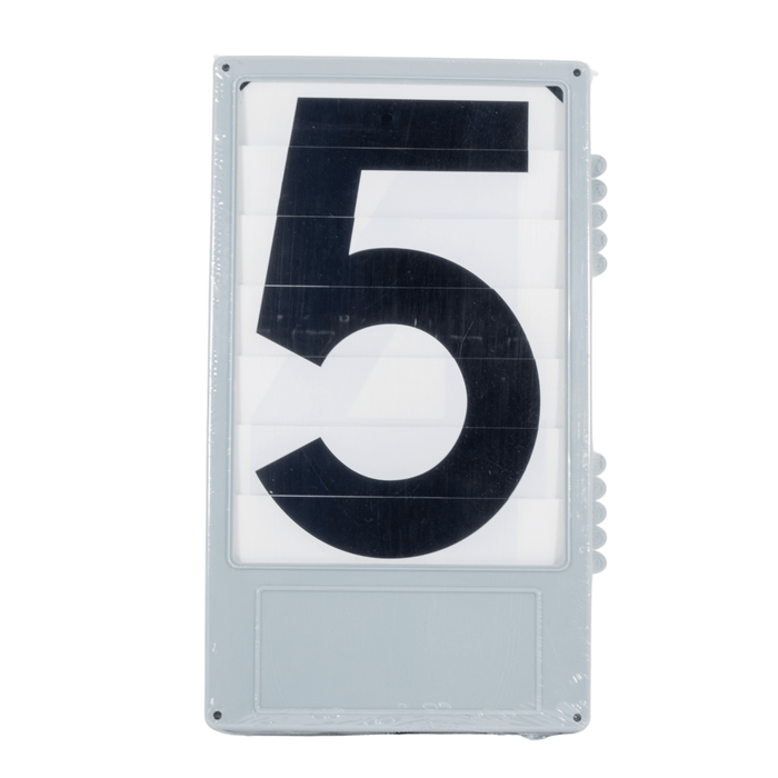 Meteor Slatted Number Unit