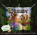 Minecraft Bees & Flowers Tumbler
