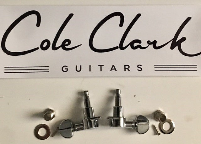MINI GROVER MACHINE HEADS - 205 Series LL Mini Guitar Chrome