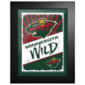 Minnesota Wild 12 x 16 Classic Framed Artwork