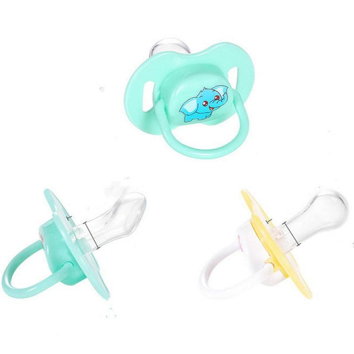 Modern Silicone Baby Pacifier — BPA-Free, Symmetrical & Skin-Soft - Multiple Designs