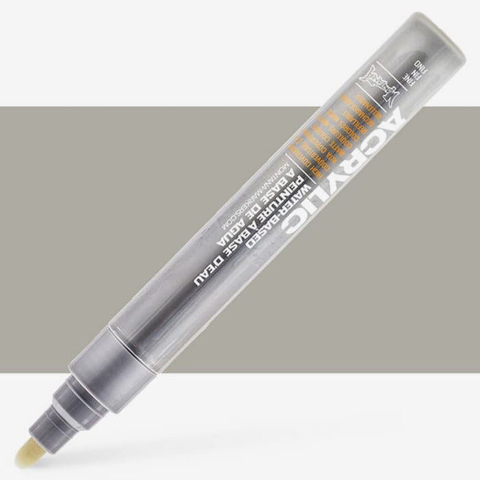 Montana Acrylic Marker 2mm Fine - Iron Curtain