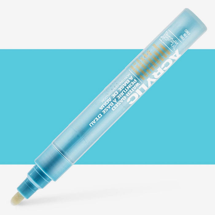 Montana Acrylic Marker 2mm Fine - Shock Blue Light