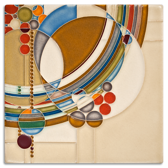 Motawi Tileworks - tile - march balloons